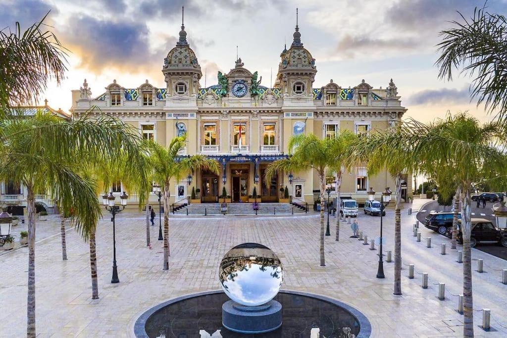 Luxueux Studio Neuf - Frontiere Monaco - Piscine - Parking Prive Buitenkant foto