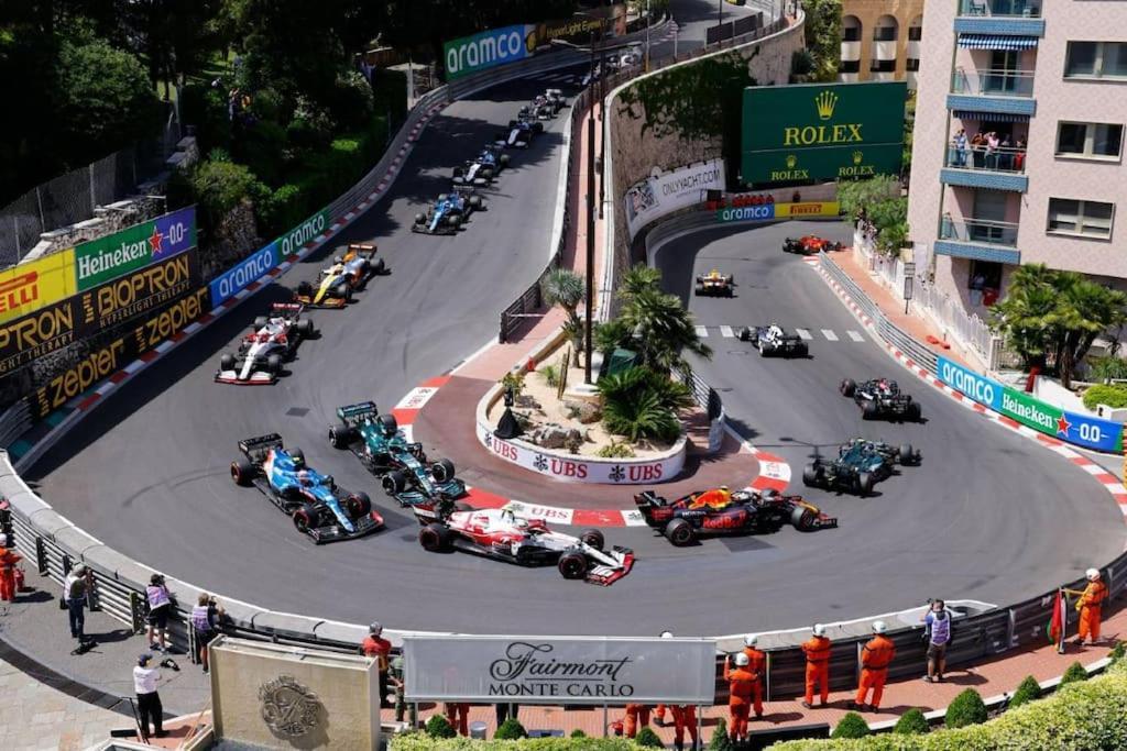 Luxueux Studio Neuf - Frontiere Monaco - Piscine - Parking Prive Buitenkant foto